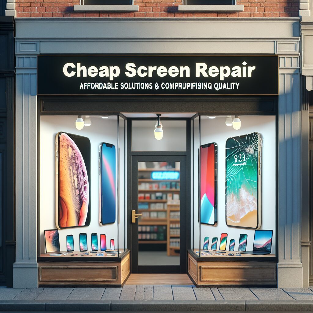 Cheap Screen Repair: Affordable Solutions Without Compromising Quality