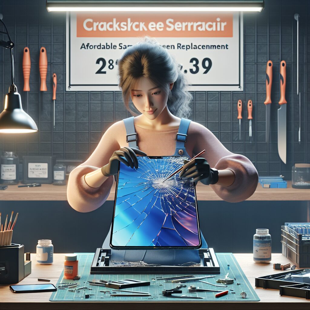 Cracked Screen Repair Services – Affordable Same-Day Screen Replacement