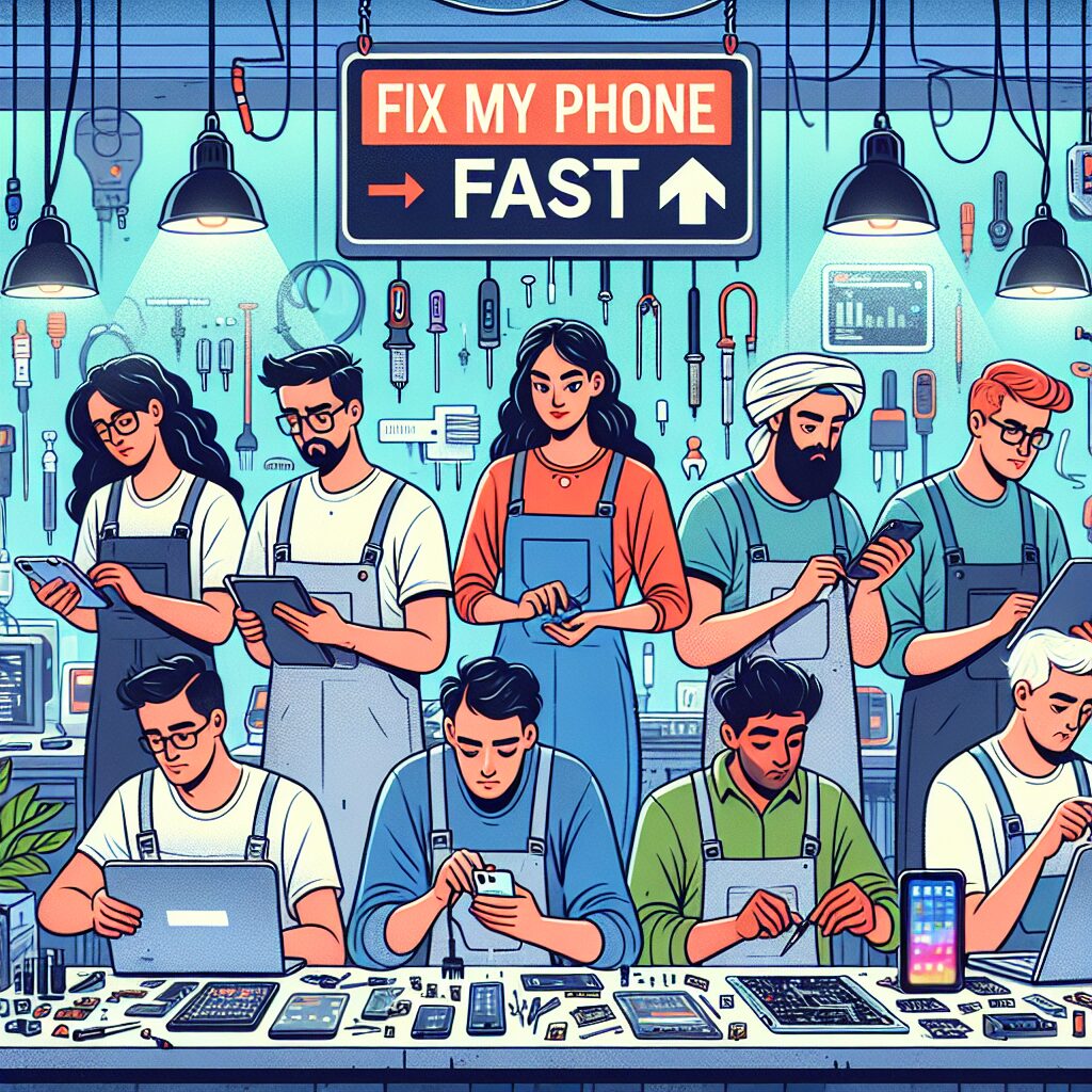 Fix My Phone Fast – Certified Technicians Ready To Repair Any Issue