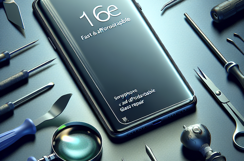 iPhone 16e Glass Repair: Fast & Affordable Glass Fix