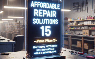iPhone 15 Repair Cost: Affordable Repair Solutions for Your iPhone