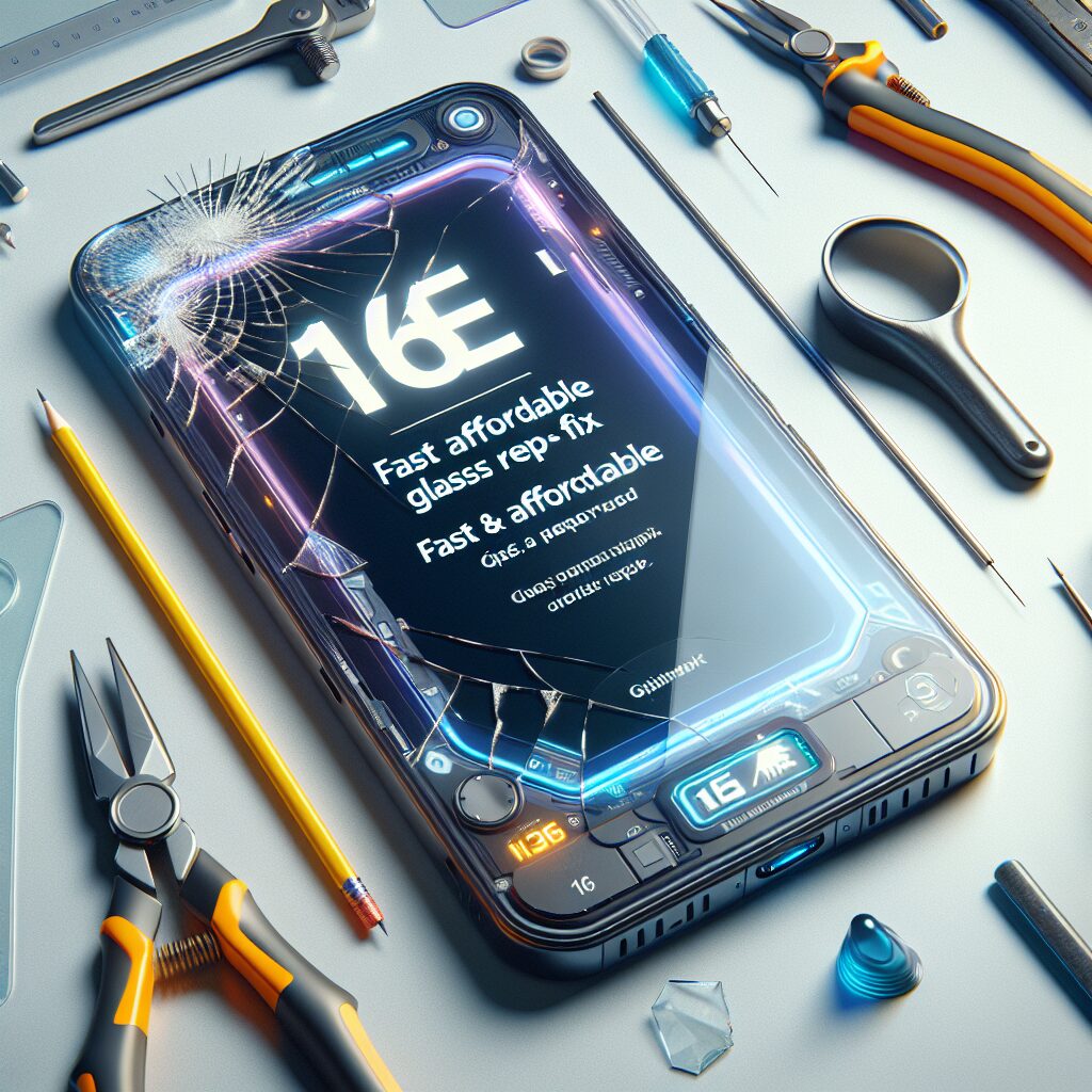 iPhone 16e Glass Repair: Fast & Affordable Glass Fix
