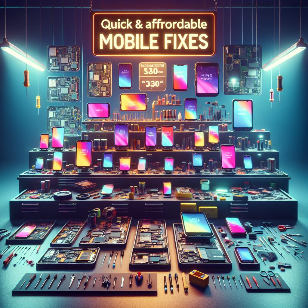 Mobile Repair Services: Quick & Affordable Mobile Fixes