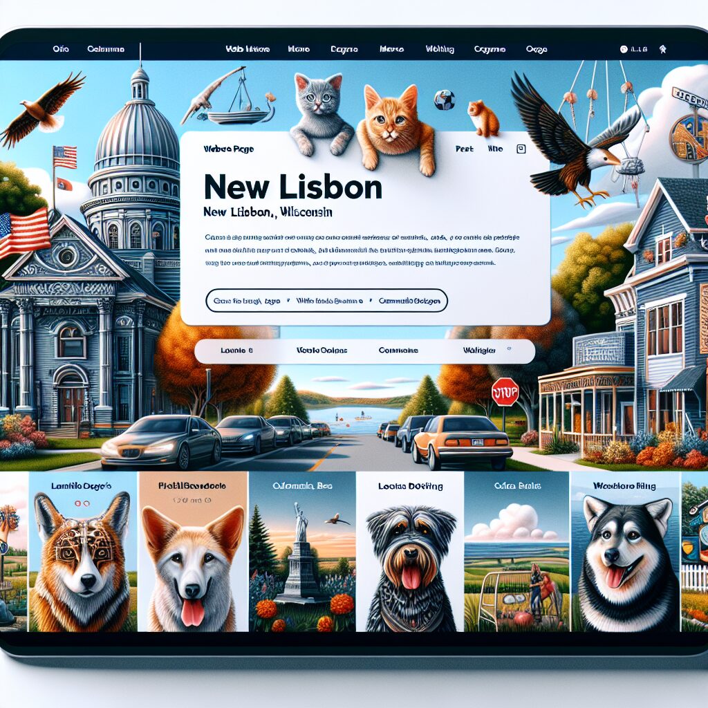 Responsive Web Page New Lisbon Wi