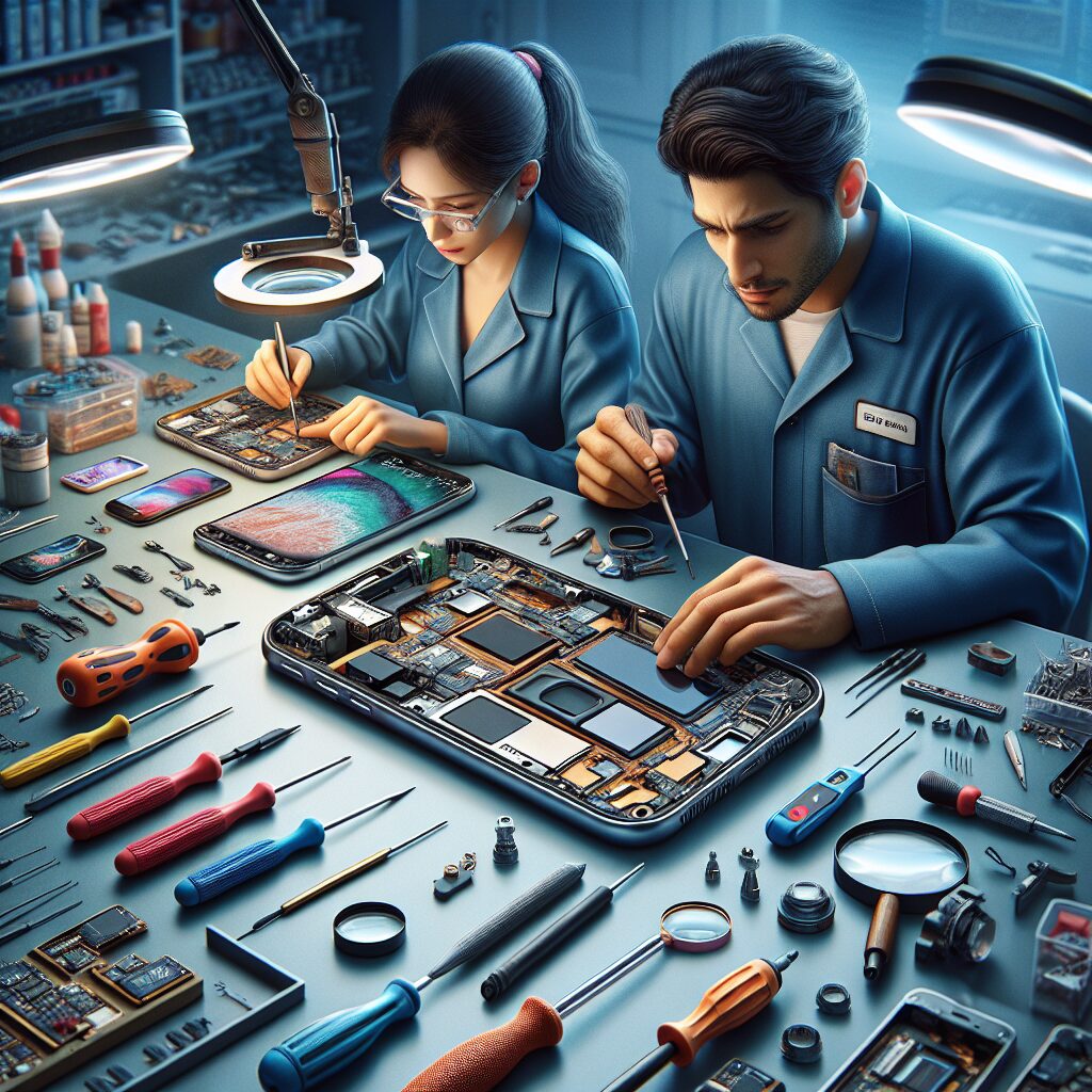 Smartphone Repair Experts – Cracked Screen Battery & Water Damage Fixes