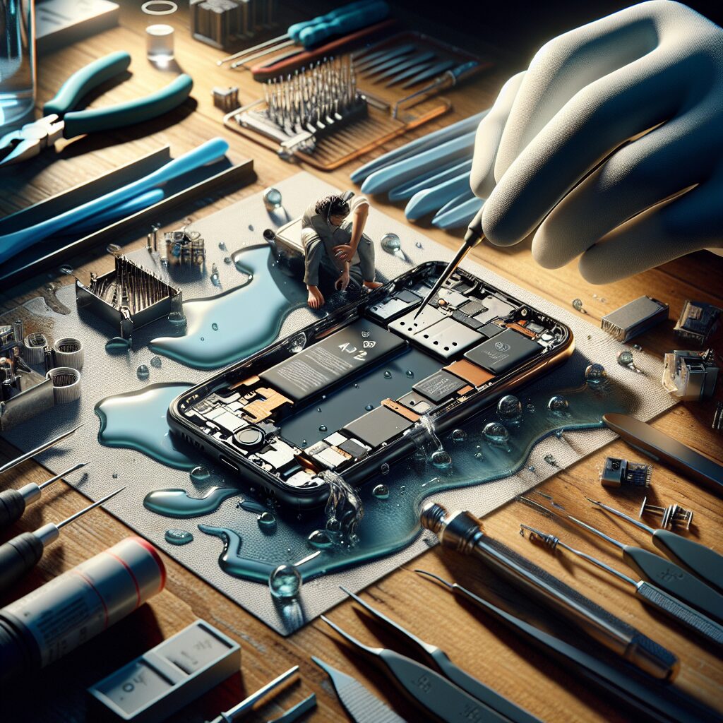 Water Damage Repair: How Experts Save Your Phone After a Spill